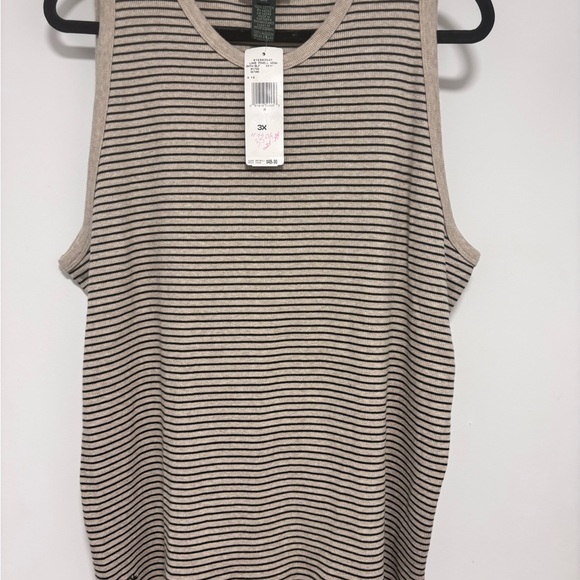 Polo Ralph Lauren Tops - Polo by Ralph Lauren Tan Sleeveless Ribbed Tank Top